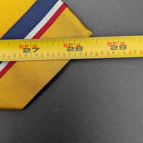 Polo Ralph Lauren 6 Silk Tie Lot Mens Striped Crest Medallion Polo Player Preppy - Picture 13 of 16